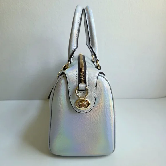 NWT Coach Holographic Mini Bennett Satchel - Picture 9 of 15